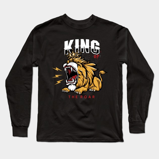 king of the roar Long Sleeve T-Shirt by cithu09